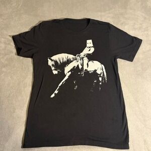 Steven Seagulls Finland Bluegrass Metal Band Black streetwear-inspired tee Large